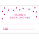 Confetti Dot Folded Place Cards Image 6 of 9